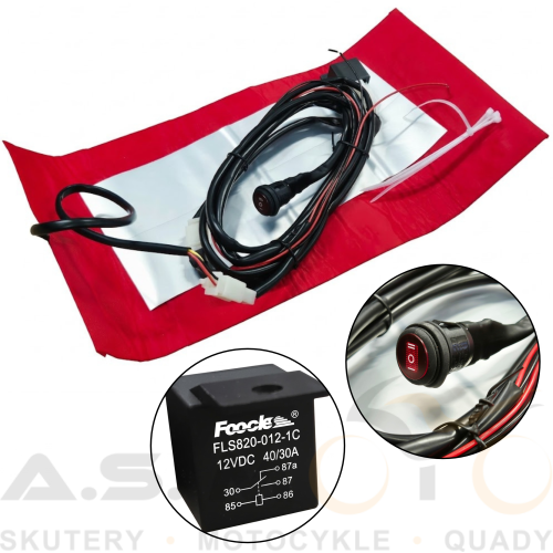 Podgrzewane siedzenie KANAPA Podgrzewana MATA do QUAD ATV Motocykla Skutera (1).png
