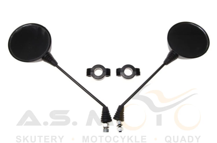 LUSTERA OKRĄGŁE Z OBEJMAMI WSK WFM ROMET SHL gwint M8 x1.25 prawy + prawy (3).jpg