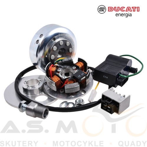 ZAPŁON DUCATI ENERGIA SIMSON 12V S51 SR50 MADE IN ITALY PRĄDNICA KOMPLET (4).JPG