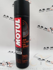 Spray Motul do konserwacji filtrów powietrza do motocykli, quadów OFF ROAD