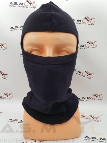 kominiarka motocyklowa pod kask bawełniana czarna.jpg