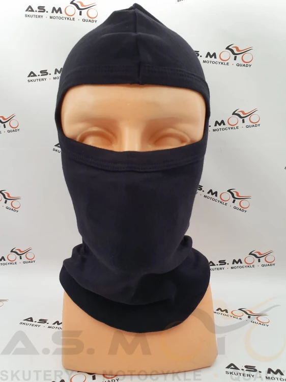 kominiarka motocyklowa pod kask bawełniana czarna.jpg