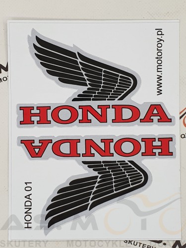 Naklejka Honda skrzydła czarne.jpg