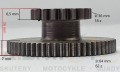 tryb, zębatka pośrednia rozrusznika 62z,18z quad,chińskie motocykle wymiary.jpg