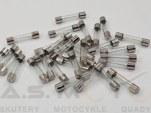 Bezpiecznik szklany 15 A 6x30 główny bezpiecznik akumulatora