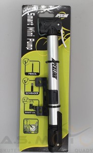 Pompka rowerowa teleskopowa Apexlink Uniwersalna aluminiowa