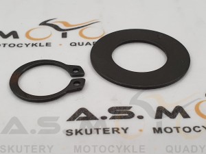 Zabezpieczenie i podkładka wałka rozrusznika skuter 2T 