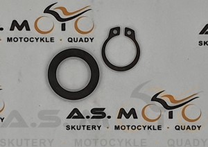 Zabezpieczenie i podkładka wałka rozrusznika skuter 4T GY6 139qmb/a