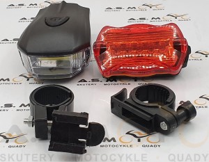 Lampy rowerowe przód tył led