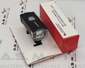 Lampka rowerowa przednia aluminiowa 3watt USB 200lm