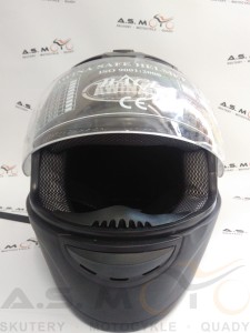 kask AWINA INTEGRALNY-SZCZĘKOWY CZARNY MAT
