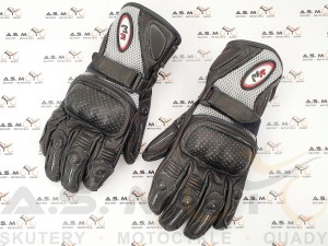 Rękawice motocyklowe ZAH-2003 czarno szare rozmiar M