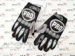 Rękawice dziecięce Cross Quad Off-Road czarno szare XS
