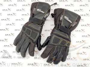 Rękawice motocyklowe zimowe czarne rozmiar XXXL