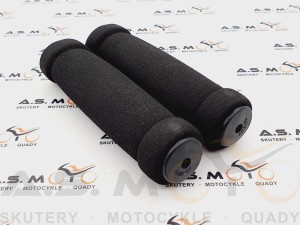 Manetki rączki kierownicy uniwersalne gąbka kpl. 2 szt.