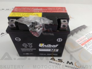 Akumulator Unibat 12V6AH CTZ7S-BS bezobsługowy PRAWY plus + kaucja 30 zł