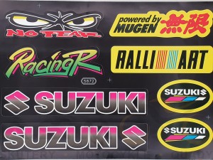 Zestaw naklejek naklejki SUZUKI Racing R