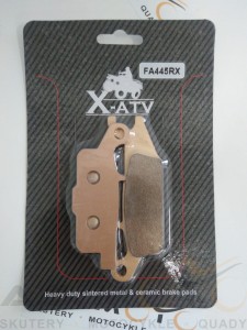 klocki hamulcowe Yamaha Grizzly 550 700 tył lewa strona FA445RX 