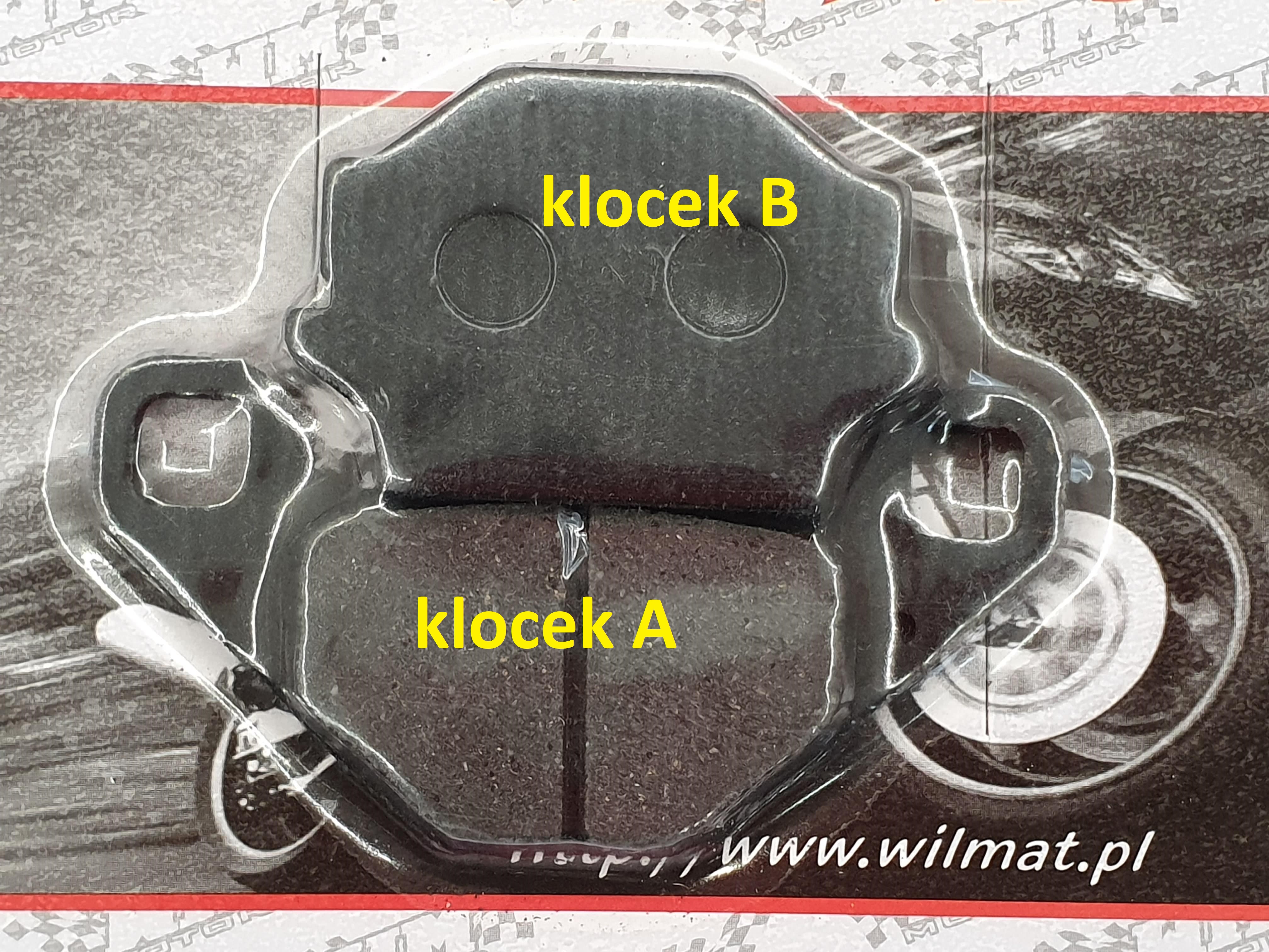 klocki hamulcowe ATV 250 SUZUKI Kawasaki Aprilia